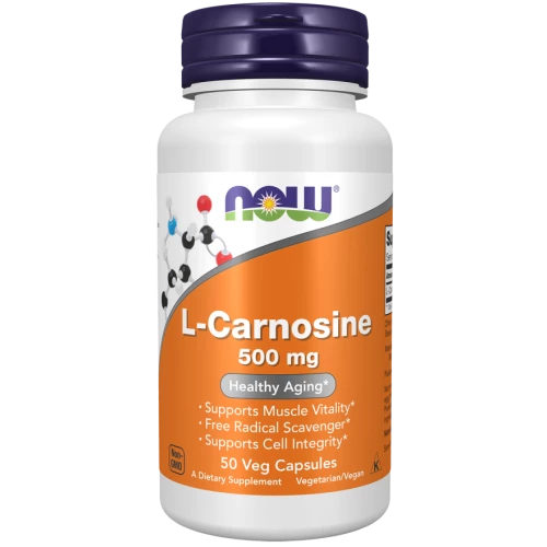 NOW - L-Carnosine 500 mg - 50 vcaps